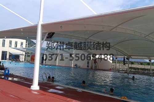 某度假村大跨度游泳池膜結(jié)構遮陽棚