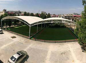 門球場(chǎng)膜結(jié)構(gòu)頂棚/罩棚有哪些優(yōu)點(diǎn)？(圖文)