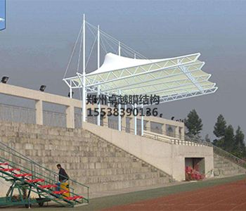 朔州<font color='red'>膜結(jié)構(gòu)看臺</font>【朔州職業(yè)技術學院等】設計施工案例