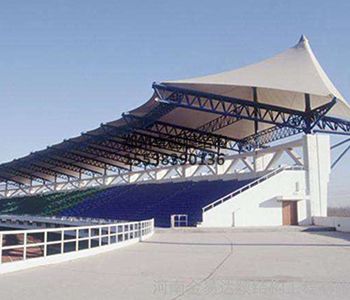 寶雞<font color='red'>膜結(jié)構(gòu)看臺</font>【寶雞文理學院等】設(shè)計施工案例