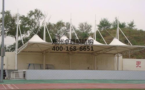 賀州膜結(jié)構(gòu)看臺【賀州學院等】設(shè)計施工案例