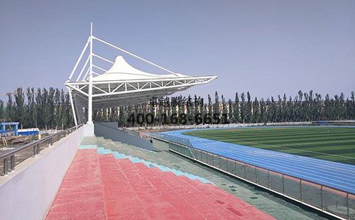 德陽膜結(jié)構(gòu)看臺【德陽中學等】設(shè)計施工案例