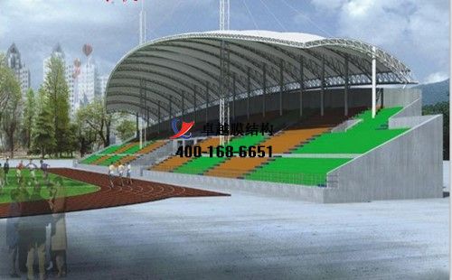 南陽膜結(jié)構(gòu)看臺/主席臺【南陽建筑工程學校等】設(shè)計施工案例
