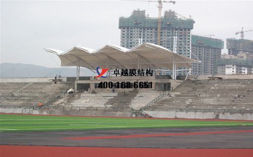 玉溪<font color='red'>膜結(jié)構(gòu)看臺</font>/主席臺/舞臺【玉溪衛(wèi)生學(xué)校等】工程設(shè)計施工案例