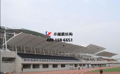 張掖<font color='red'>膜結(jié)構(gòu)看臺</font>/主席臺/舞臺【張掖技師學(xué)院等】設(shè)計施工案例