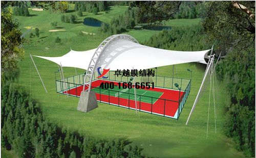 平頂山膜結(jié)構(gòu)籃球場(chǎng)【平頂山市體育運(yùn)動(dòng)學(xué)?；@球館等】工程設(shè)計(jì)施工案例