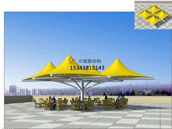 日喀則景觀<font color='red'>張拉膜結構</font>遮陽棚【生產(chǎn)廠家】