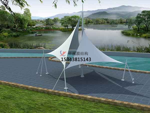 龍巖景觀膜結構遮陽棚【生產廠家】