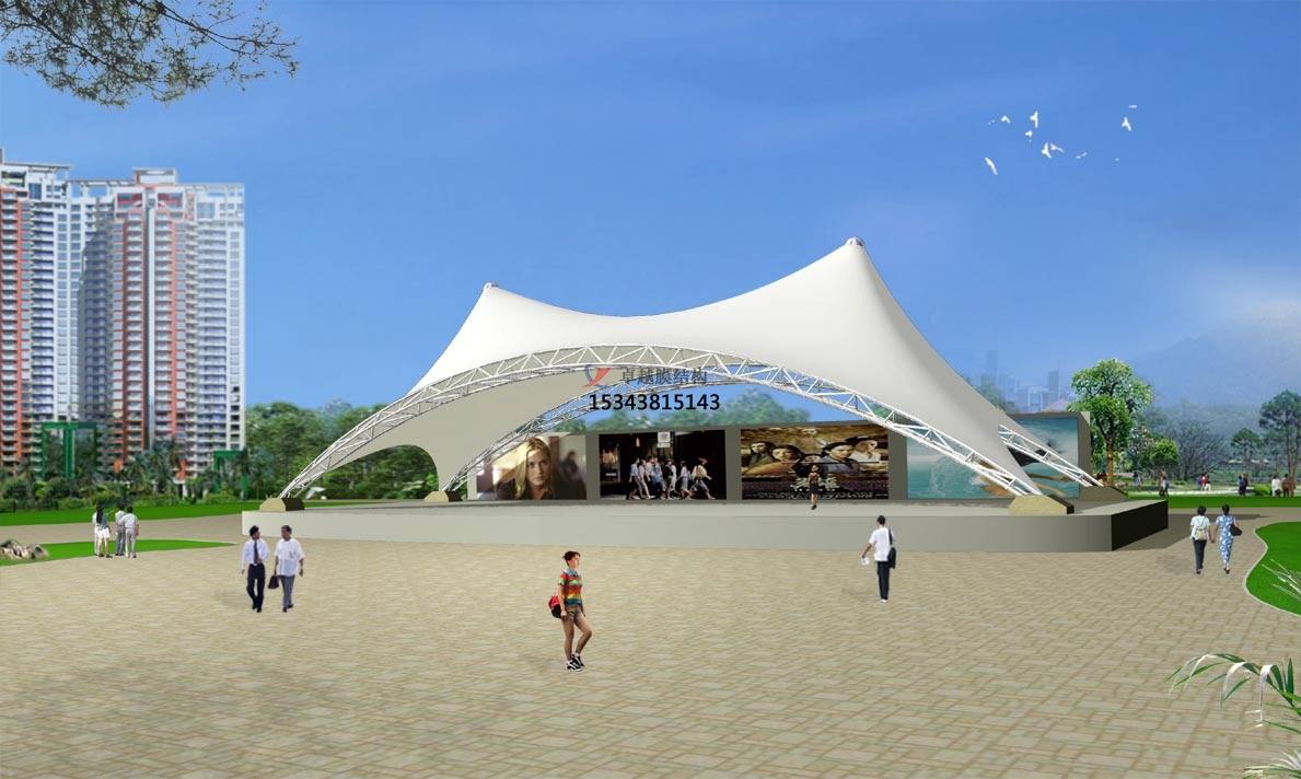 瀘州膜結構舞臺【生產(chǎn)設計】