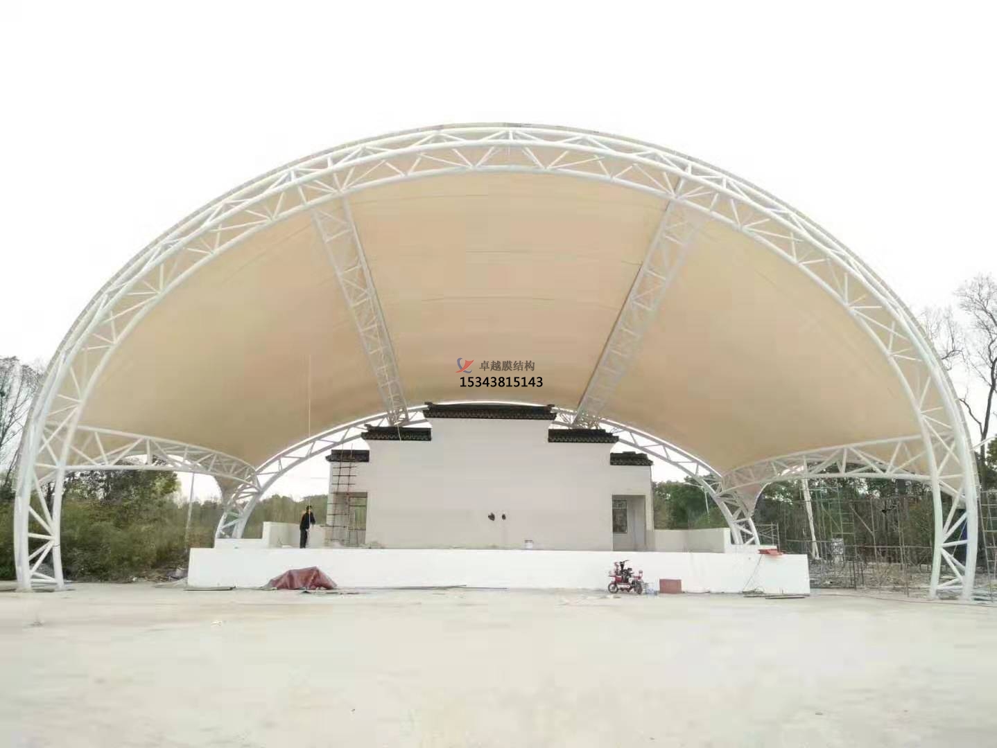 鞍山膜結構舞臺【生產(chǎn)設計】
