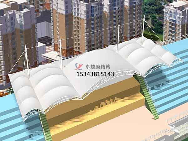 廊坊<font color='red'>膜結(jié)構(gòu)看臺</font>【遮陽棚廠家】