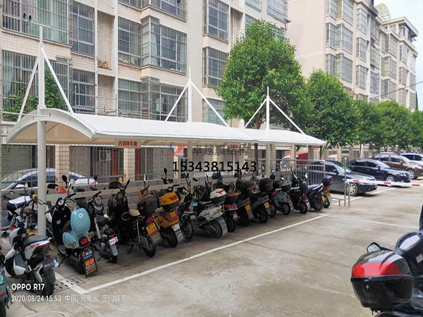 西寧膜結(jié)構(gòu)【充電站防雨篷】停車棚設計安裝