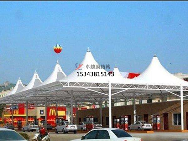 鎮(zhèn)平膜結構加油站【生產(chǎn)設計】施工安裝