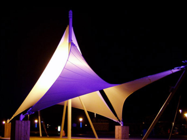 定制PVDF景觀膜結(jié)構(gòu)，開(kāi)啟建筑個(gè)性化大門(mén)