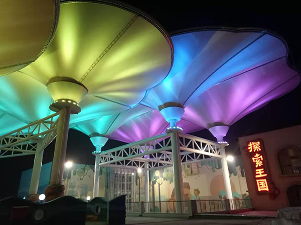 PVC膜材、PVDF膜材料、ETFE膜材、PTFE膜結構有什么區(qū)別？